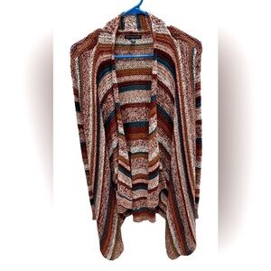 American Eagle Outfitters Women’s Striped Knit Cardigan Trendy Soft Size Small